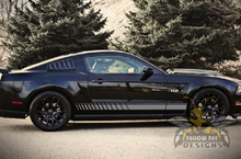 Load image into Gallery viewer, Side Lower Stripes Graphics vinyl graphics for ford Mustang decals