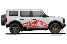 Load image into Gallery viewer, Side Mountain Graphics Vinyl Decals for Ford bronco