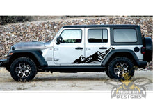Load image into Gallery viewer, Side Mountain Graphics JL Wrangler decals, side stickers