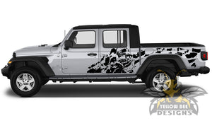 Side Nightmare Graphics For Jeep Gladiator Rubicon Stripes 2020