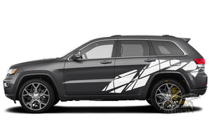 Side Pattern Graphics decals for Grand Cherokee