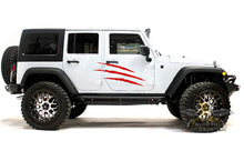 Load image into Gallery viewer, Side Scratches Graphics Vinyl Decals Compatible with Jeep JK Wrangler 2007-2018