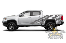 Load image into Gallery viewer, Side Shred Graphics vinyl for Chevrolet Colorado decals