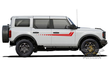 Load image into Gallery viewer, Side Speed Stripes Graphics Vinyl Decals for Ford bronco