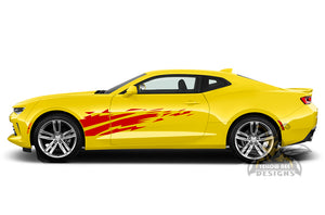 Decals for Chevrolet Camaro Side Splash Door Graphics 