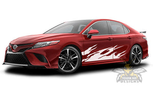 Side Splash Graphics Vinyl Compatible decals for Toyota Camry