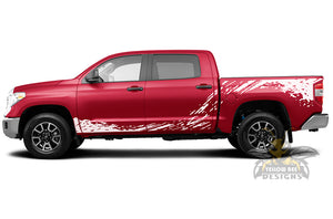 Side Splashes Graphics Vinyl Decals for Toyota Tundra