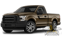 Load image into Gallery viewer, Decals for Ford F150 Regular Cab 6.5&#39;&#39; Side strikes Stripes