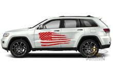 Load image into Gallery viewer, Side USA Flag Graphics  decals for Grand Cherokee