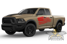Load image into Gallery viewer, Dodge Ram Quad Cab USA stickers 2016, 2017, 2018, 2019, 2020