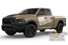 Load image into Gallery viewer, Dodge Ram Quad Cab USA stickers 2016, 2017, 2018, 2019, 2020