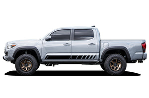 Side Vinyl Stripes Decal Compatible with Toyota Tacoma Double Cab
