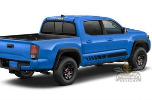 Side Vinyl Stripes Decal Compatible with Toyota Tacoma Double Cab