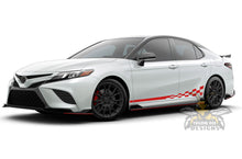 Load image into Gallery viewer, Side Wavy Stripes Graphics Vinyl Decals Compatible with Toyota Camry