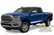Load image into Gallery viewer, Side Door Stripes Graphics Kit Vinyl Decal Compatible with Dodge Ram 2500 Crew Cab