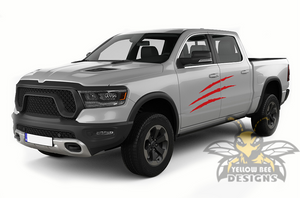 Side Scratches Graphics Kit Vinyl Decal Compatible with Dodge Ram 1500 Crew Cab 2020