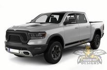 Load image into Gallery viewer, Side Stripes Graphics Kit Vinyl Decal Compatible with Dodge Ram Crew Cab 1500