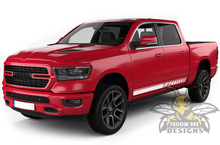Load image into Gallery viewer, Side Stripes Graphics Kit Vinyl Decal Compatible with Dodge Ram Crew Cab 1500