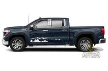 Load image into Gallery viewer, Side mountains Graphics Vinyl Compatible gmc sierra decals