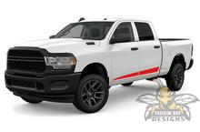 Load image into Gallery viewer, Spear Stripes Graphics Kit Vinyl Decals Compatible with Dodge Ram 2500 Crew Cab 2018, 2019, 2020