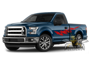 Decals for Ford F150 Regular Cab 6.5'' Speed Side Graphics