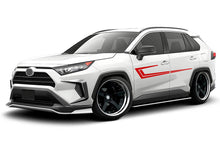 Load image into Gallery viewer, Speed Side Stripes Graphics Vinyl Decals For Toyota RAV4