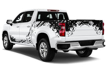 Load image into Gallery viewer, Splash Bed, Rocker, Tailgate Graphics vinyl for chevy silverado decals