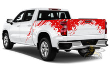 Load image into Gallery viewer, Splash Bed &amp; Tailgate Graphics vinyl for chevy silverado decals