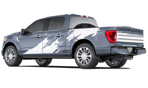 Splash Bed and Doors Vinyl Graphics Decals For Ford F150