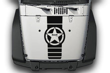 Load image into Gallery viewer, Star Badge Hood decals JL Wrangler Hood Graphics stickers