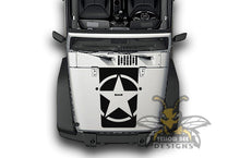 Load image into Gallery viewer, Star JK 2016 Hood Wrangler Decals Stickers Compatible with Jeep