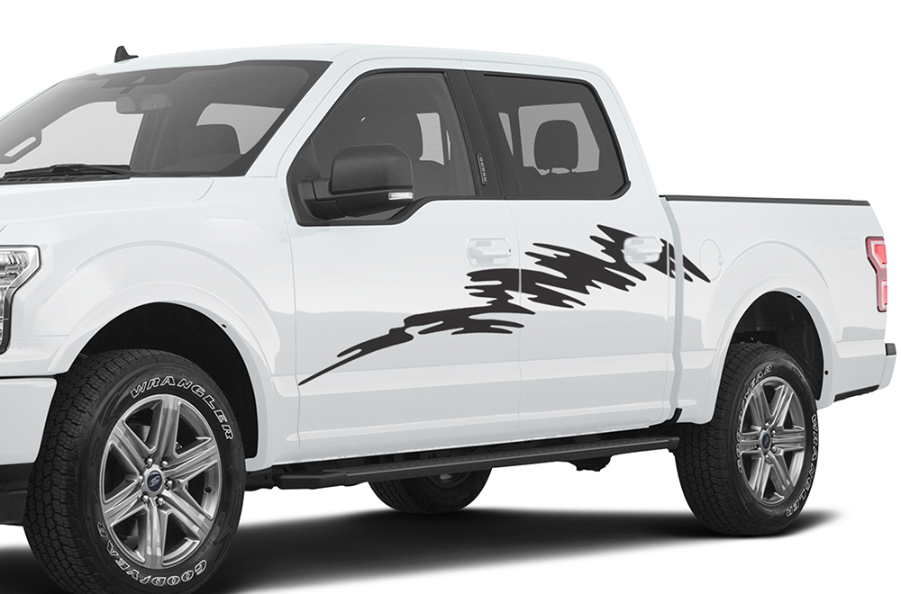Ford F150 Decals Strike Side Graphics Vinyl Compatible With  Ford F150