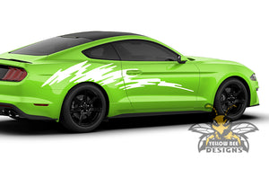 Strike Side Decals Graphics vinyl for ford Mustang USA decals
