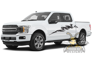 Strike Side Stripes Graphics Ford F150 Decals Super Crew Cab