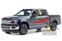 Load image into Gallery viewer, Strike Side Stripes Graphics Ford F150 Decals Super Crew Cab