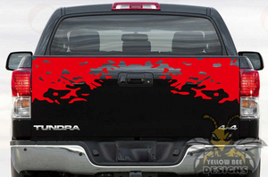 Tailgate Mud Graphics Decal Compatible with Toyota Tundra Crewmax. 2016, 2017, 2018, 2019, 2020.