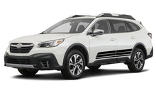 Load image into Gallery viewer, Three Line Side Stripes vinyl Graphics decals for Subaru Outback