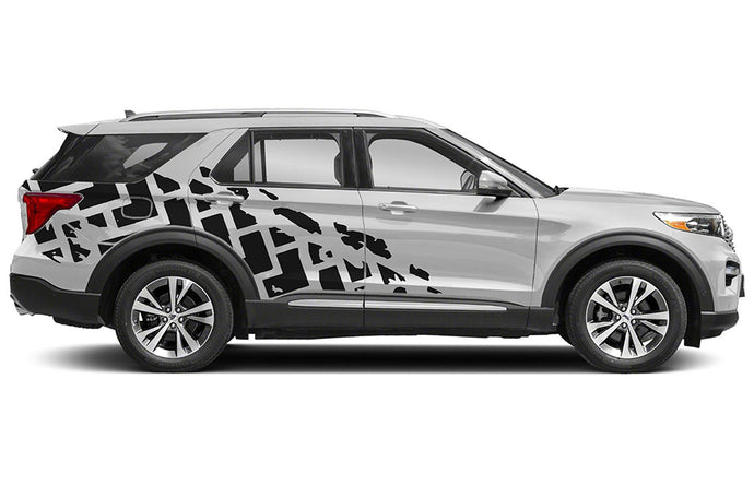Stickers, Car Decals Graphics Compatible with Ford explorer Decals