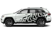 Load image into Gallery viewer, Tire Truck Side Graphics decals for Grand Cherokee