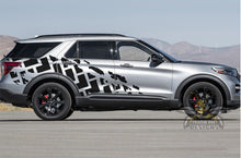 Load image into Gallery viewer, Tire Truck Door Graphics For Ford Explorer decals