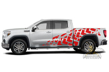 Load image into Gallery viewer, Tire truck side Graphics Vinyl Compatible gmc sierra decals