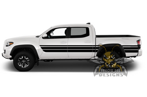 Triple Belt Lines Side Graphics for Toyota Tacoma Decals