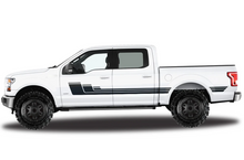 Load image into Gallery viewer, Ford F150 Stripes Triple Hockey Decals Graphics Compatible With F150.
