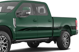 Decals For Ford F250 Triple Side Door Stripes Vinyl