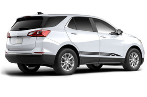 Triple Stripes Graphics Vinyl sticker for Chevrolet Equinox decals