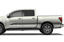 Load image into Gallery viewer, Triple Side Stripes Graphics Vinyl Decals Compatible with Nissan Titan