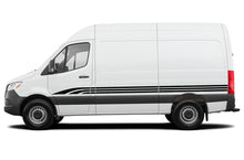 Load image into Gallery viewer, Triple Stripes Graphics Vinyl Decals Compatible with Mercedes Sprinter