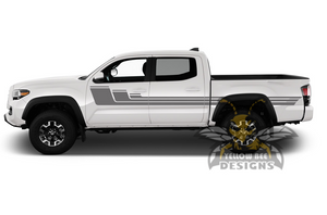 Triple Hockey Stripes Graphics for Toyota Tacoma Decals
