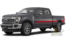Load image into Gallery viewer, Decals For Ford F250 Triple Side Door Stripes Vinyl