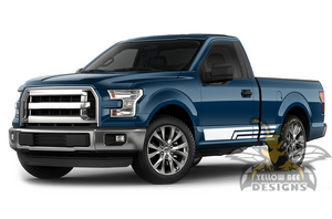 Triple Line Site Stripes Graphics Ford F150 Regular Cab decals